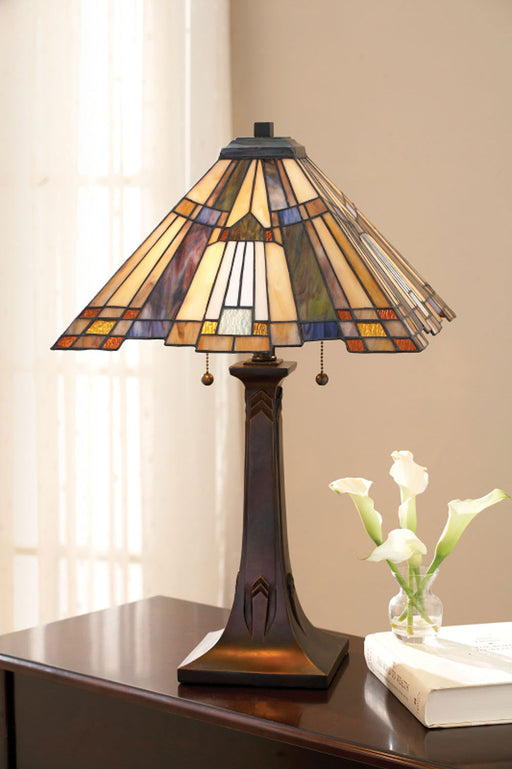 Quoizel TFT16191A1VA Inglenook Two Light Table Lamp, Valiant Bronze Main Image.jpg