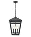 Millennium 82105-TBK Seager Three Light Outdoor Lantern, Textured Black Main Image.jpg