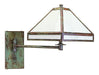 Arroyo PSA-1EWO-VP Pasadena One Light Wall Mount Swing Arm Verdigris Patina Main Image.jpg