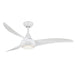 Minka-Aire F844-WH Light Wave 52" Ceiling Fan, White Alternate Image 4.jpg