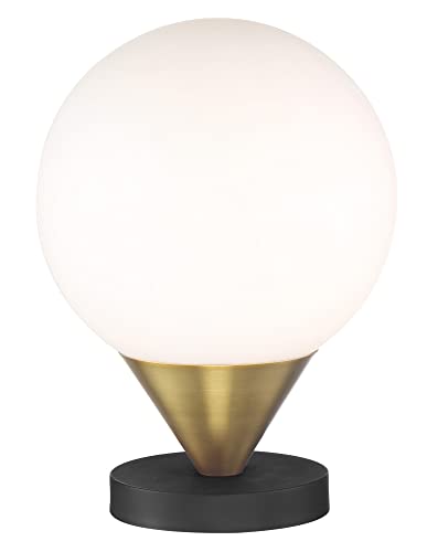 George Kovacs P1831-1-618 Alluria LED Table Lamp, Weathered Black W/Autumn Gold Alternate Image.jpg
