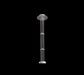 Minka-Aire DK48-BS 48" Downbridge For F528/F529 Brushed Steel Alternate Image.jpg
