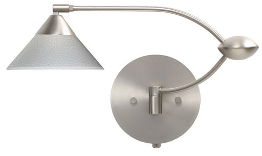 Besa 1WU-282453-SN Kona One Light Swing Arm Wall Sconce Satin Nickel Main Image.jpg