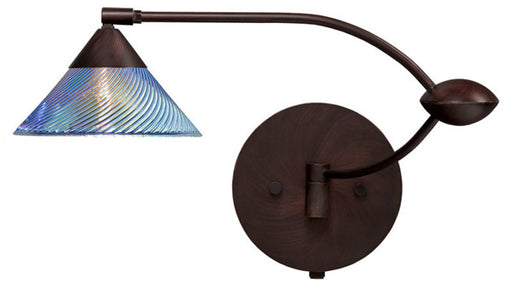 Besa 1WU-550493-BR Kona One Light Swing Arm Wall Sconce Bronze Main Image.jpg