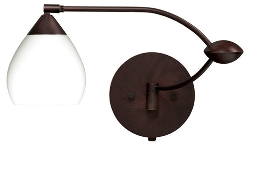Besa 1WU-560507-BR Tay Tay One Light Swing Arm Wall Sconce Bronze Main Image.jpg
