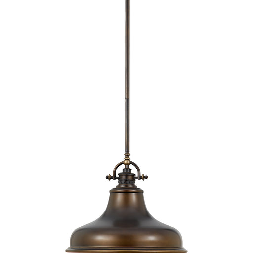 Quoizel ER1814PN Emery One Light Pendant, Palladian Bronze Main Image.jpg