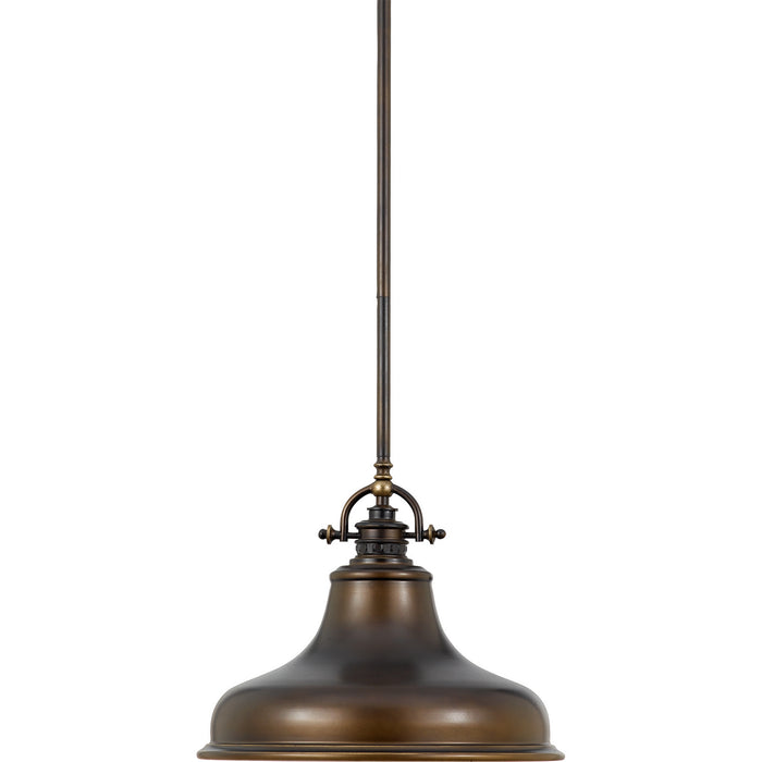 Quoizel ER1814PN Emery One Light Pendant, Palladian Bronze Main Image.jpg