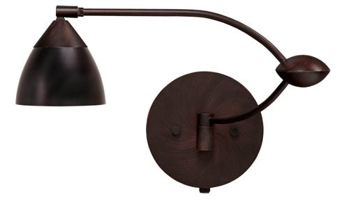 Besa 1WU-1858MB-BR Divi One Light Swing Arm Wall Sconce Bronze Main Image.jpg