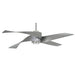 Minka-Aire F903L-BN/SL Artemis IV 64" Ceiling Fan, Brushed Nickel W/ Silver Alternate Image.jpg