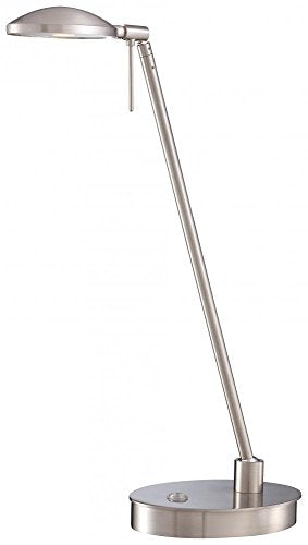 George Kovacs P4336-084 George's Reading Room LED Table Lamp, Brushed Nickel Alternate Image.jpg