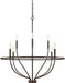 Capital Lighting 428581BZ Greyson Eight Light Chandelier, Bronze Alternate Image.jpg