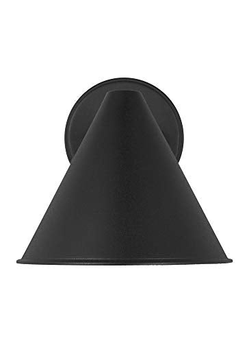 Generation Lighting 8438501EN3-12 Crittenden One Light Outdoor Wall Lantern, Black Alternate Image.jpg