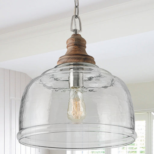 Capital Lighting 330318GY Julian One Light Pendant, Grey Wash Alternate Image.jpg