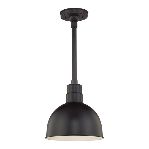 Millennium RDBS12-SB R Series One Light Pendant, Satin Black Main Image.jpg