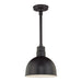 Millennium RDBS12-SB R Series One Light Pendant, Satin Black Main Image.jpg