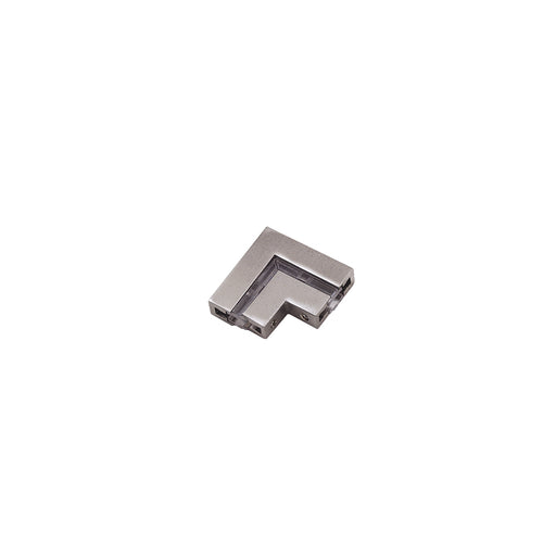 George Kovacs GKCL-C-084 GK Lightrail L-Corner Connector, Brushed Nickel Main Image.jpg