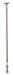 George Kovacs GKST1012-084 GK Lightrail Telescoping Standoff, Brushed Nickel Main Image.jpg
