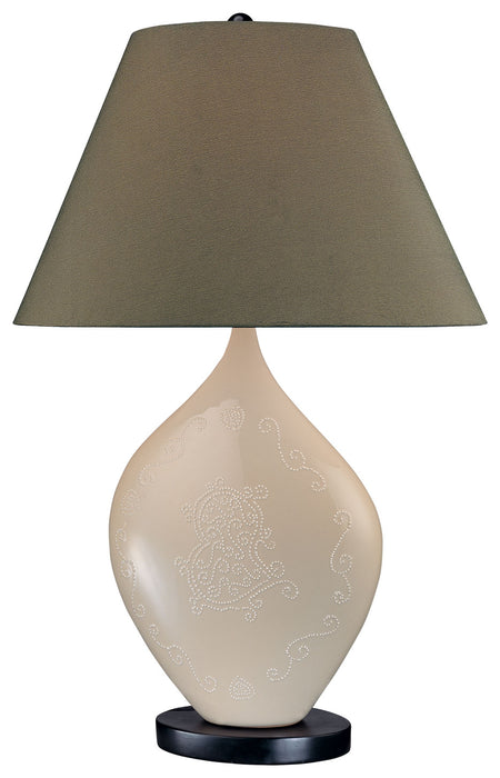 Minka-Lavery 10879-0 One Light Table Lamp, Cream Main Image.jpg
