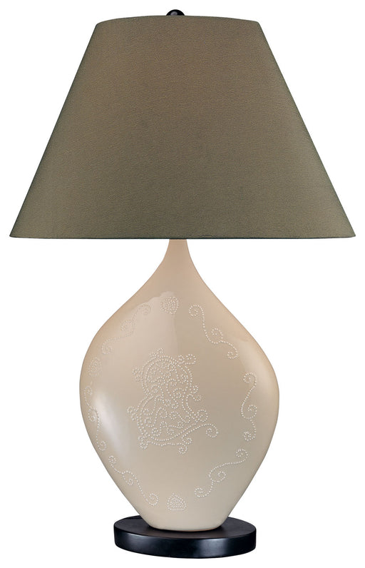 Minka-Lavery 10879-0 One Light Table Lamp, Cream Main Image.jpg