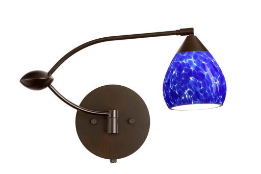 Besa 1WU-560586-BR Tay Tay One Light Swing Arm Wall Sconce Bronze Main Image.jpg