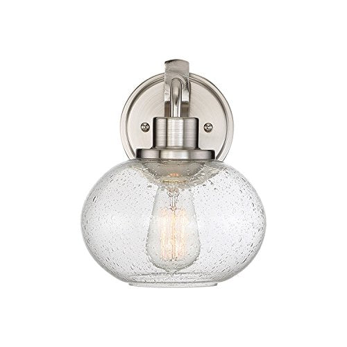 Quoizel TRG8701BN Trilogy One Light Wall Sconce, Brushed Nickel Alternate Image.jpg