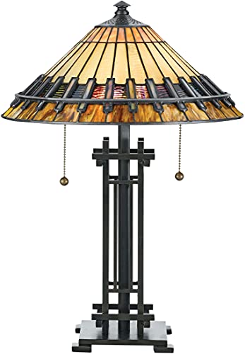 Quoizel TF489T Chastain Two Light Table Lamp, Bronze Patina Alternate Image.jpg