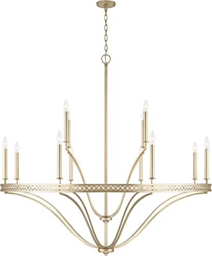 Capital Lighting 443101WG Isabella 12 Light Chandelier, Winter Gold Alternate Image 4.jpg