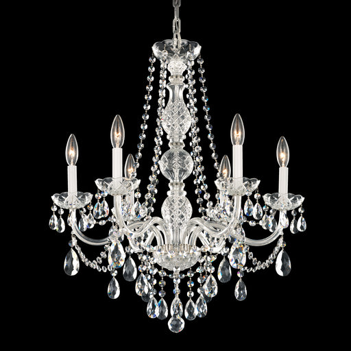 Schonbek 1303-40H Arlington Six Light Chandelier, Silver Main Image.jpg