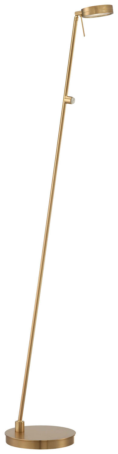 George Kovacs P4304-248 George's Reading Room LED Floor Lamp, Honey Gold Main Image.jpg