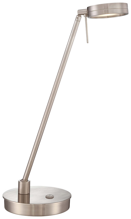 George Kovacs P4306-084 George's Reading Room LED Table Lamp, Brushed Nickel Main Image.jpg