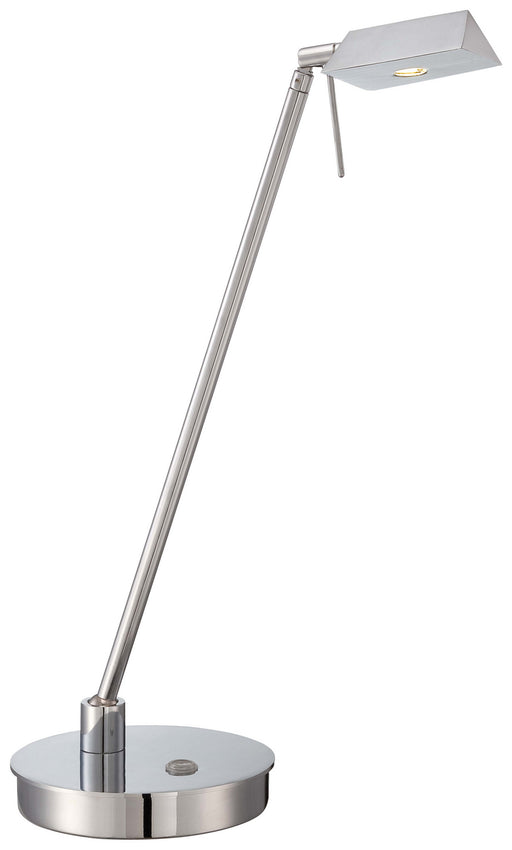 George Kovacs P4316-077 George's Reading Room LED Table Lamp, Chrome Main Image.jpg