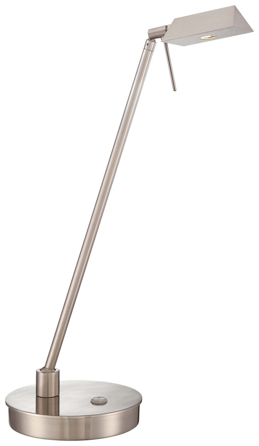George Kovacs P4316-084 George's Reading Room LED Table Lamp, Brushed Nickel Main Image.jpg