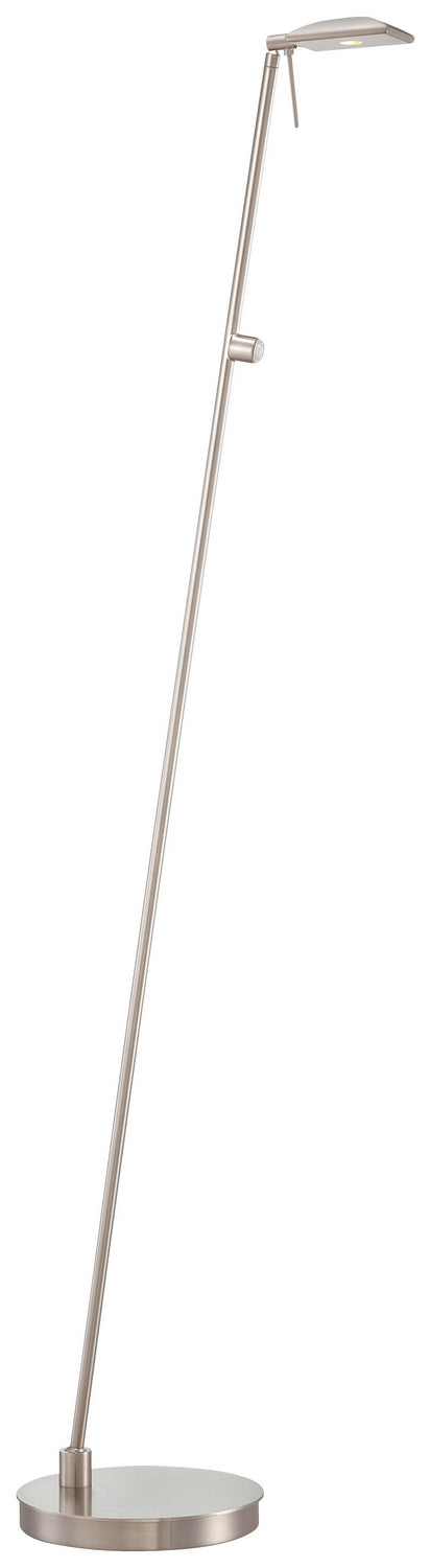 George Kovacs P4324-084 George's Reading Room LED Floor Lamp, Brushed Nickel Main Image.jpg
