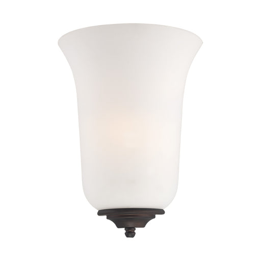 Millennium 5271 One Light Wall Sconce, Rubbed Bronze/Rubbed Silver Main Image.jpg
