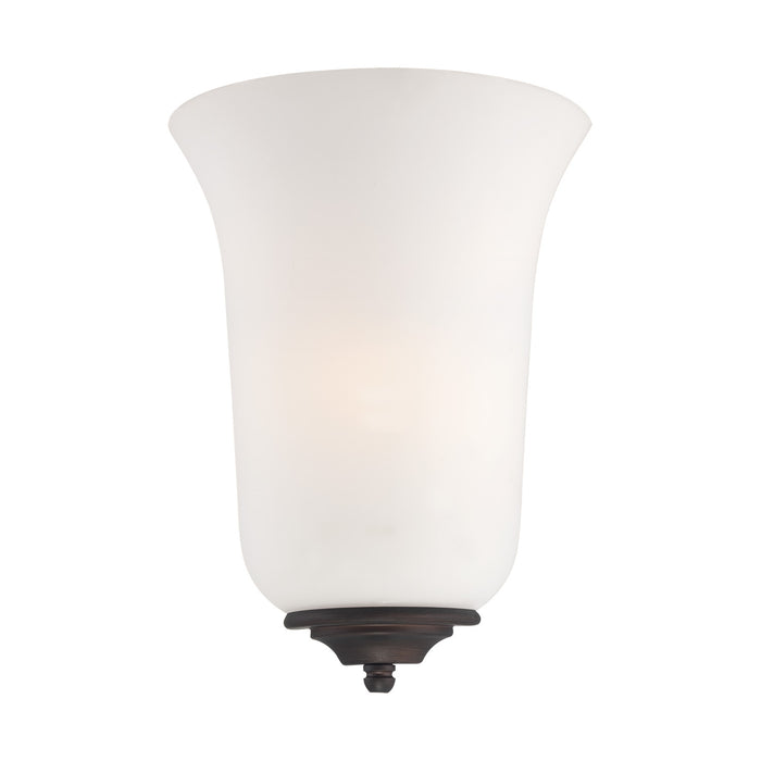Millennium 5271 One Light Wall Sconce, Rubbed Bronze/Rubbed Silver Main Image.jpg