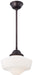 Minka-Lavery 2256-576 One Light Pendant, Brushed Bronze Main Image.jpg