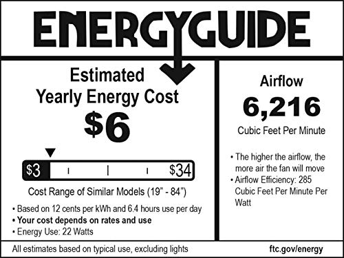 Minka-Aire F888L-WHF Slipstream LED 65" Ceiling Fan, Flat White Alternate Image 3.jpg