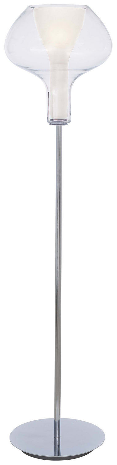 George Kovacs P3808-077 Soft One Light Torchiere, Chrome Main Image.jpg