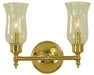 Framburg 2502 PB Sheraton Two Light Wall Sconce, Polished Brass Main Image.jpg