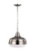 Generation Lighting P1283PN/BS Cadence Two Light Pendant, Polished Nickel / Brushed Steel Main Image.jpg