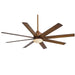 Minka-Aire F888L-DK Slipstream LED 65" Ceiling Fan, Distressed Koa Alternate Image 2.jpg
