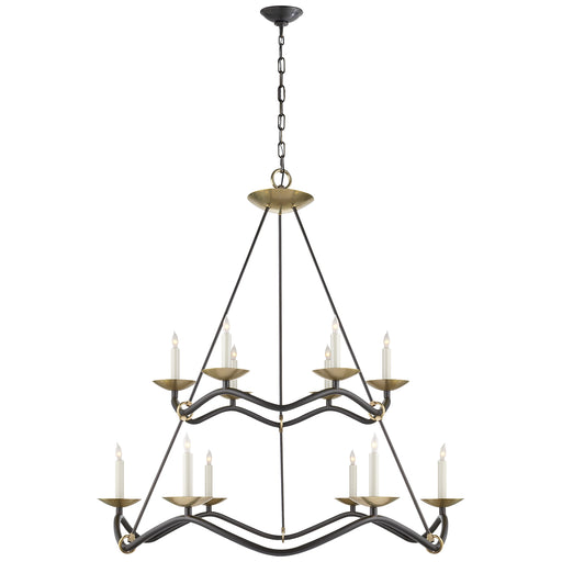 Choros 12 Light Chandelier, Aged Iron Main Image.jpg