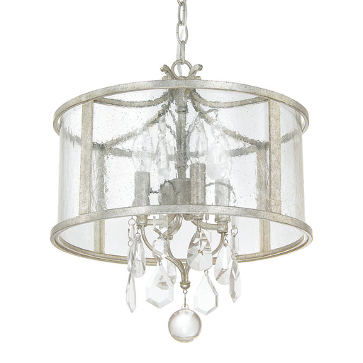 Capital Lighting 9484AS-CR Blakely Four Light Pendant, Antique Silver Main Image.jpg