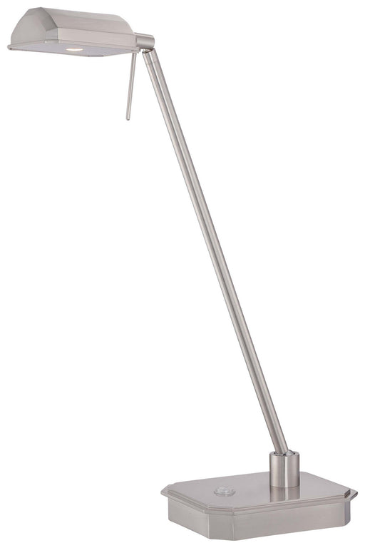 George Kovacs P4346-084 George's Reading Room LED Table Lamp, Brushed Nickel Main Image.jpg