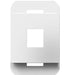 adorne® AC1PFW1 1-Port Frame, White Main Image.jpg
