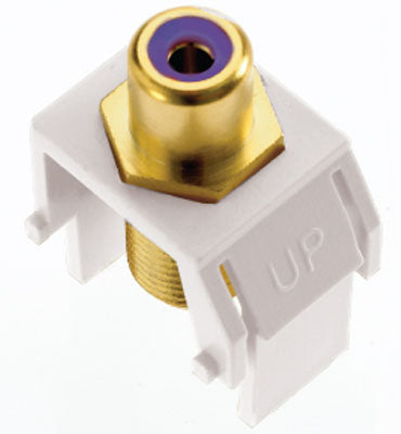 adorne ACPRCAFW1 Subwoofer RCA To F-Connector, White Main Image.jpg