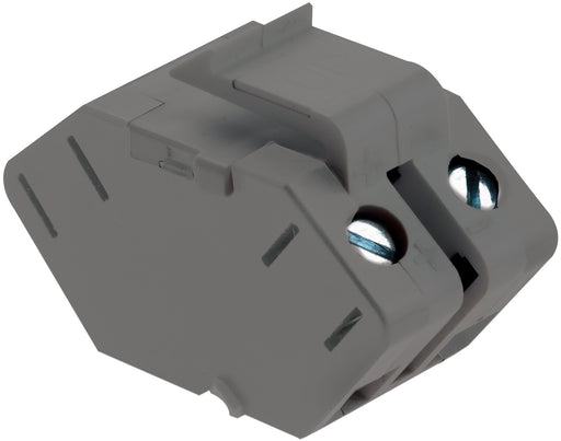 adorne ACSSIM1 Single Keystone Speaker Connector, Magnesium Main Image.jpg