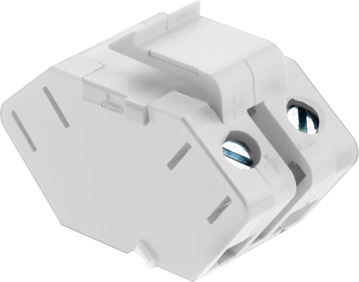 adorne ACSSIW1 Single Keystone Speaker Connector, White Main Image.jpg