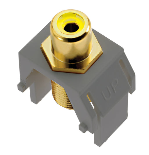 adorne ACYRCAFM1 Composite Video RCA To F-Connector, Magnesium Main Image.jpg