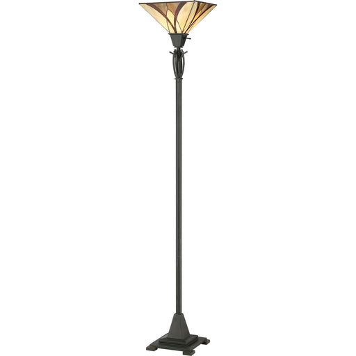 Quoizel TFAS9470VA Asheville One Light Torchiere, Valiant Bronze Main Image.jpg